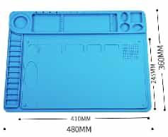 Silicone Heat Insulation Temperature Resistant TE-601 Mobile Phone Electronics Repair Workbench High Pad 48*36CM