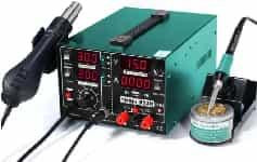Цифровая термовоздушная станция YIHUA853D USB 15V 1A (EU вилка 220В)
