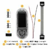 Unsoldered Transparent ESP32-S3 1.9inch LCD Development Board RGB  Microphone LILYGO T-Embed Rotary Encoder