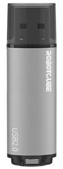 USB Flash RobotCube U102 (серебристый, тонированный, USB2.0, 2ГБ)