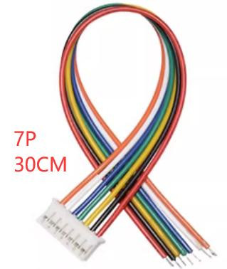 Односторонний штекерный разъем PH2.0мм 7P (провод 1007 26AWG, 30см)
