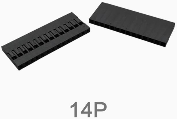 Dupont Housing 14P Single Row 2.54MM Connector