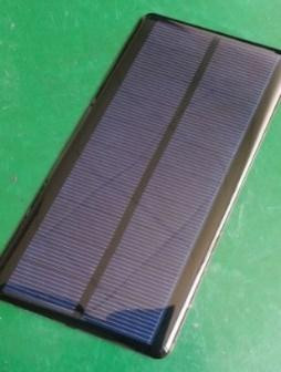 Солнечная панель 135*64.7mm 5V 220MA (монокристаллическая, 5В, 220мА, 135x65мм, МОК10шт)