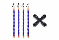 PCB Welding Flexible Blue Multifunctional (4 Holes 4 Arms) Arms
