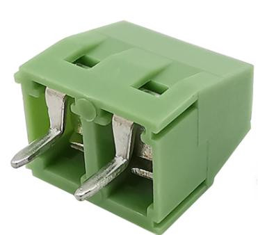 Зеленые клеммные колодки KF127-2P (прямые, 5.0 мм, 2P, PCB, только 2P и 3P, остальные контакты спаяны)