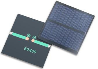 Капельная солнечная панель 5.5V 80MA (поликристаллическая, 5.5В, 80мА, 60x60мм)