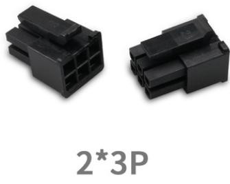 Double Row 3.0MM-PCB Pitch Connector, 5557 Small Pin Connector Male Housing 2*3P