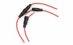 Корпусная трубка для предохранителя (5x20 мм, провод 22AWG)