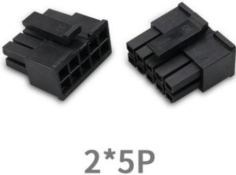Double Row 3.0MM-PCB Pitch Connector, 5557 Small Pin Connector Male Housing 2*5P