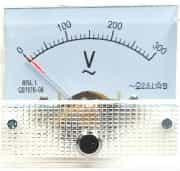 Analog Ammeter 0-450V 85L1-V Pointer AC Size:64*56mm