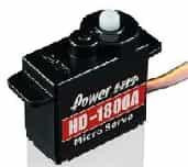 Сервопривод POWER HD-1800A (высокоскоростной, 8г, 1.3кг при 6В)