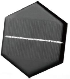 Капельная солнечная панель 5V 100W (монокристаллическая, для грунтовых светильников, 5В, 100Вт, МОК100шт)