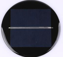 Гибкая капельная солнечная панель 2V 110MA (поликристаллическая, круглый PCB, 2В, 110мА, D55мм, МОК200шт)