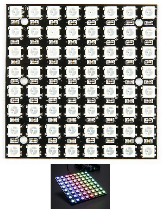 Светодиодная плата 8*8 CJMCU WS2812