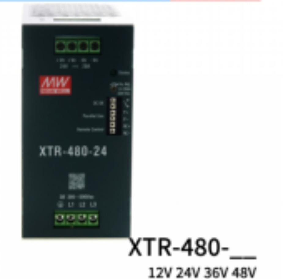 Original Taiwan MEAN WELL XTR-480-12 DIN Rail Power Supply