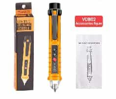 Voltage Detector Tester Yellow ANENG VD802 Smart Non-Contact (With Battery) Pen