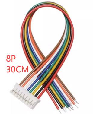 Односторонний штекерный разъем PH2.0мм 8P (провод 1007 26AWG, 30см)