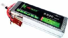 Аккумулятор Lion (LiPo, 2S, 5200 мАч, 7.4В, 35С, высокая мощность, для авиамоделей, разъем JST Female)