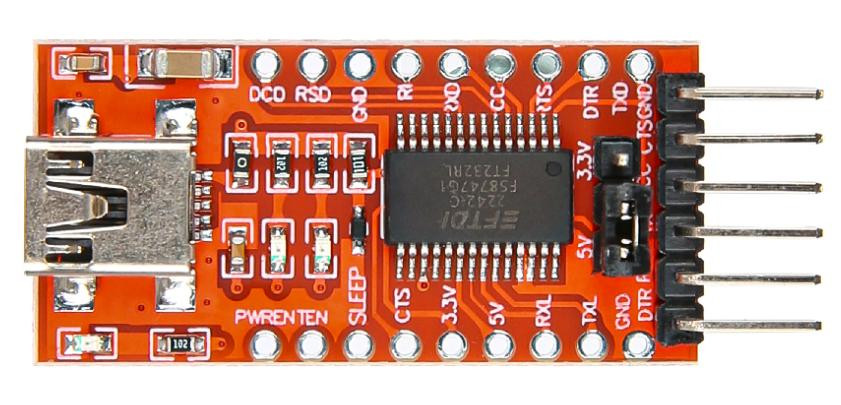 Программатор FT232RL USB-TTL