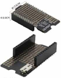 Shied TF Card MicroSD Suitable for LILYGO T- Female Pin Version Display-S3 TF Card Expansion Board Card Function