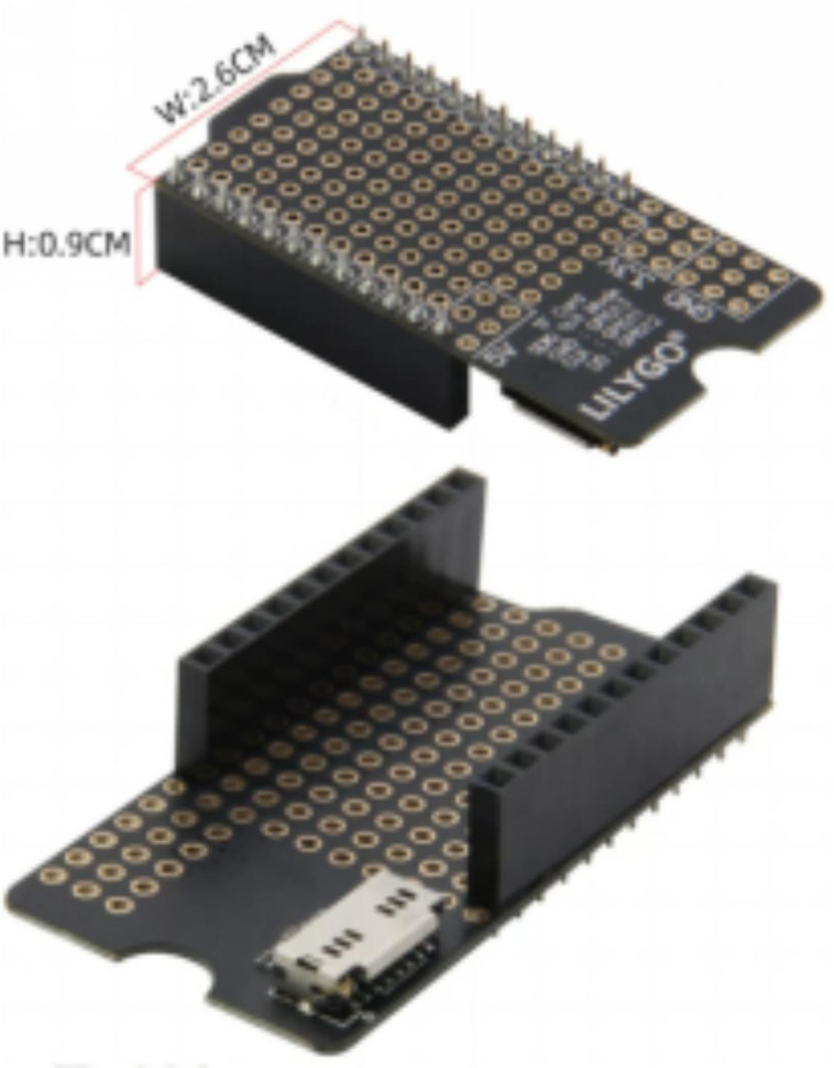 Shied TF Card MicroSD Suitable for LILYGO T- Female Pin Version Display-S3 TF Card Expansion Board Card Function
