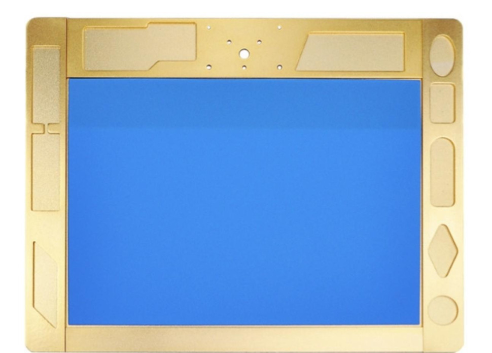 Maintenance Platform Aluminum Alloy TE-507 Golden Microscope 43*33.5CM MOQ100