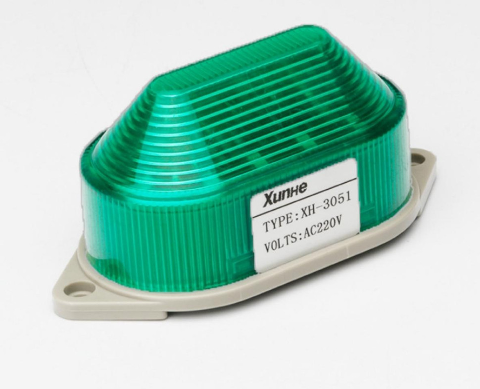Strobe Beacon 220V No High Intensity LED Sound Green