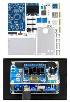 Мини-осциллограф DIY (LCD, DOS, с корпусом)