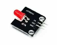 Block 5mm LED Light- emitting Module Red Electronic Building