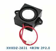 2831 Type Square Audio 150mm 2.0mm Cable Speaker 4R3W with