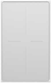 4 GANG ZIGBEE Smart 4.Touch- Free Control 1.Skin sensitive glass 5.Vibration feedback 2.Power off memory 90-250VAC 50/60HZ Switch US White 3.Scene Switch 118*72mm transition