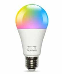 Умная лампа Tuya WiFi (220-240В, 9W E27, RGB+CW, 850 лм, управление через Alexa)