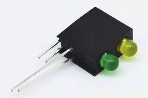 Light Holder with Light (Yellow+Green Left + Right 3MM Double Hole LED