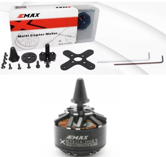 hexacopter S1000 S1200 Original EMAX MT4114 drone T810 T960 S800 CCW 6S for DIY FPV Six/Eight Axis CW / 340KV CCW Motor Octocopter