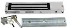 Магнитный замок 250кг DC12V/500-600мА (2 провода, левый выход, без обратной связи)