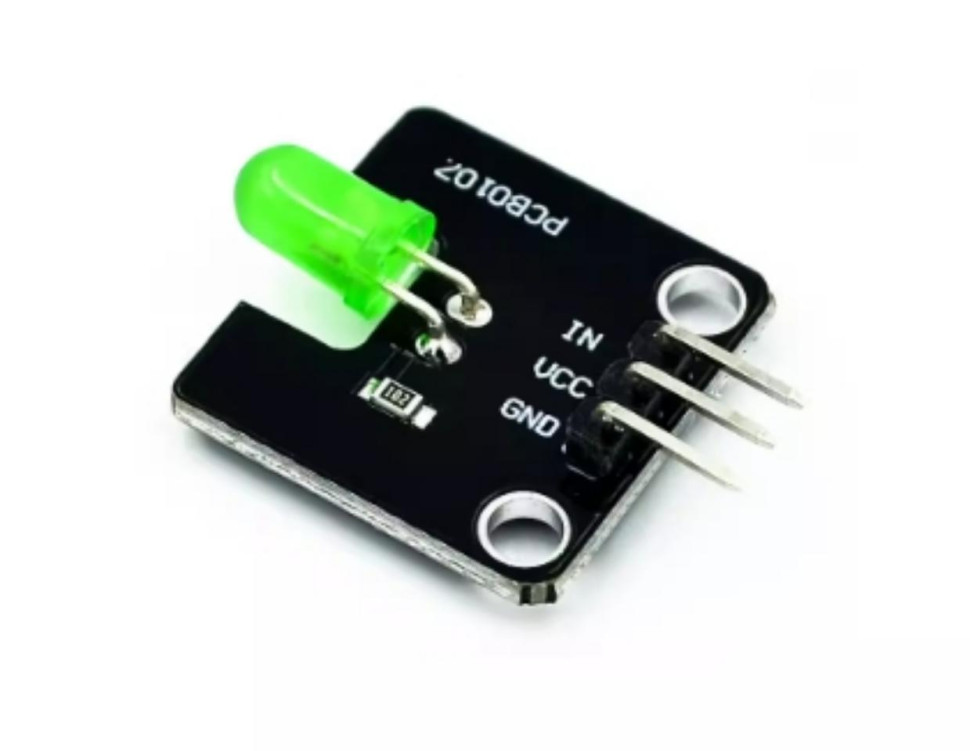emitting Module Green Block 5mm LED Light- Electronic Building