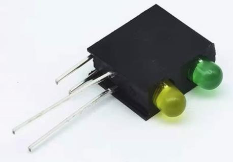 Light Holder with Light (Green+Yellow Left + Right 3MM Double Hole LED