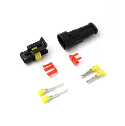 Wire Connector Plug for Waterproof Electrical Connector Kit 2P Car Waterproof