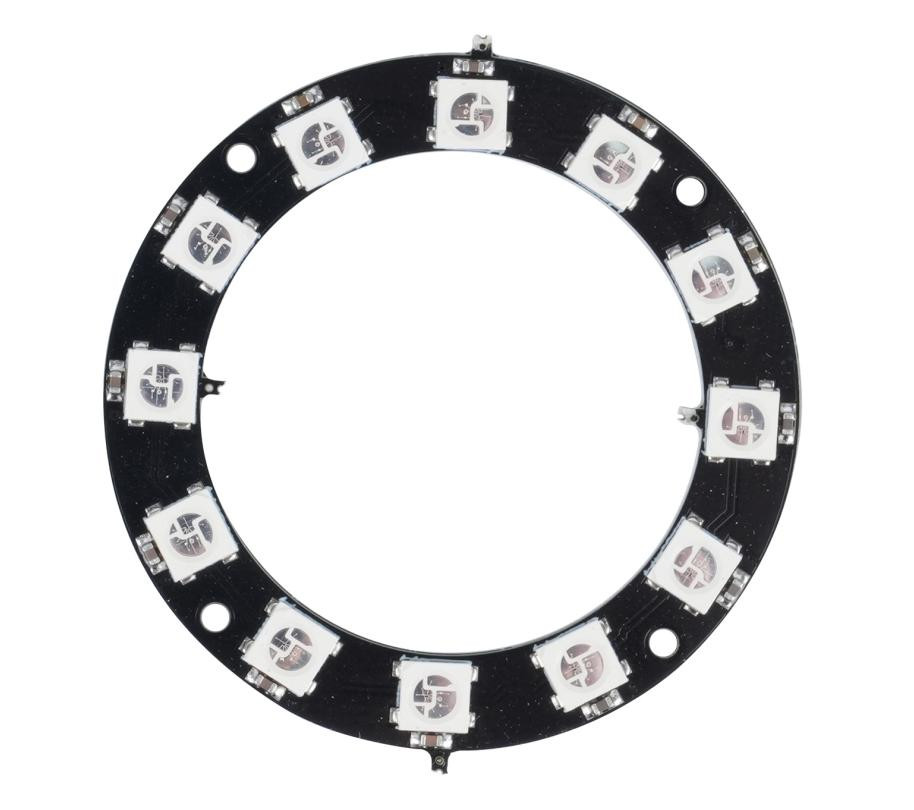 Круглая светодиодная плата CJMCU WS2812 5050 RGB LED, 12бит