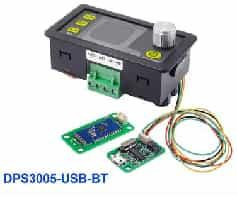 Модуль питания RD DPS3005 (понижающий, постоянное напряжение/ток, LCD, 30В, 5А, с платой USB и Bluetooth)