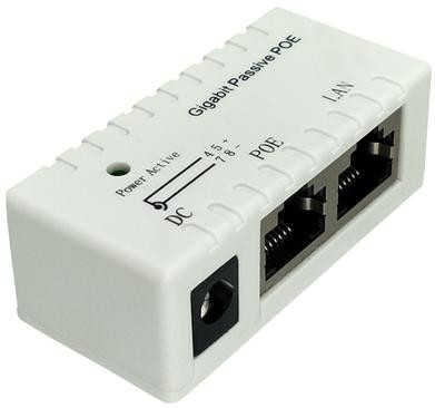 Gigabit PoE Combiner (тип B, 12-48В, 2А, белый)