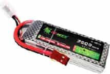 Аккумулятор Lion (LiPo, 3S, 2200 мАч, 11.1В, 35С, высокая мощность, для авиамоделей, разъем JST Female)