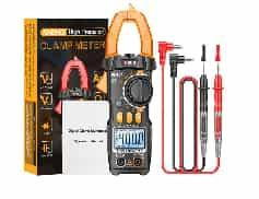 Clamp Multimeter Meter Yellow ANENG PN107 (Without Battery)