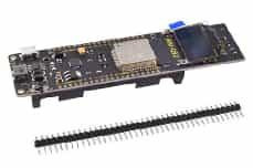 Модуль ESP-WROOM-32 с OLED-дисплеем 0.96 дюйма и держателем 18650 (WiFi, Bluetooth)