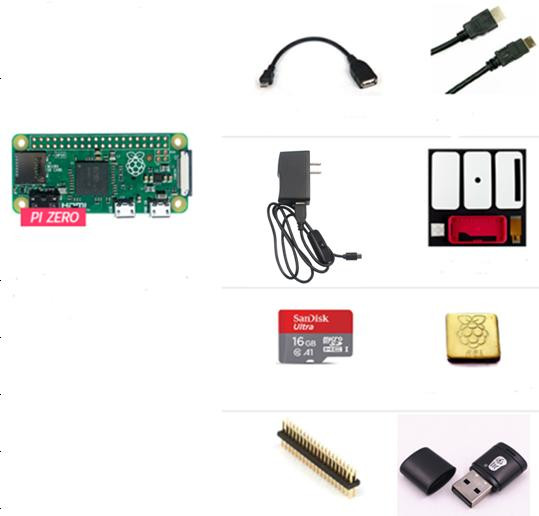 Набор Kit 3 с контроллером Raspberry Pi Zero (US вилка)