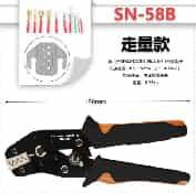 SN-58B Crimping Pliers for XH2.54 Dupont2.54 Black+Orange Terminals