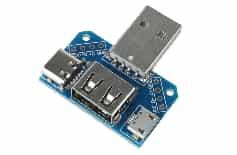 USB-разъем Male to Type-C Female (XY-USB4, компактный)