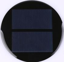 Капельная солнечная панель 5V 70MA (поликристаллическая, круглая PCB, 5В, 70мА, D76мм, МОК300шт)
