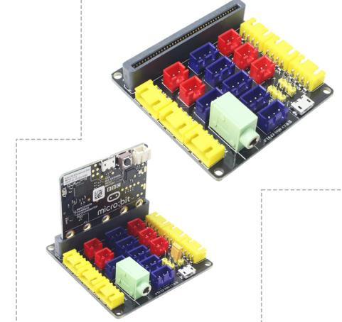 Плата расширения Micro:bit цветная