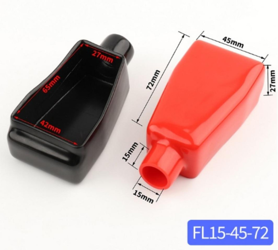 Boots Covers Insulating 1 Pair Battery Terminal Protector FL15-45-72
